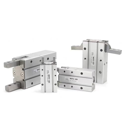 Cylindre pneumatique MHC2-10D pour résoudre les problèmes d'espace de serrage - 4
