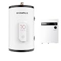 CAMPLUX 10gal Mini Tank Water Heater and 18kW Electric Tankless Water Heater