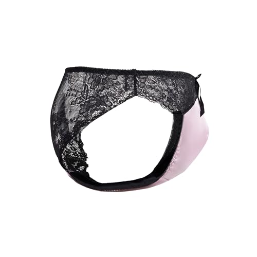 Men's Sissy Lace Pouch Panties Sexy Briefs Lingerie Underwear for Men3