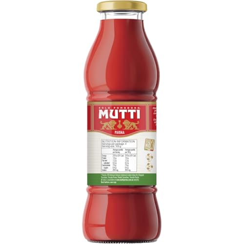 Image of Mutti Parma Passata Gastronomia Cherry Tomato Puree • Italian Cherry Tomatoes • Fresh & Sweet, 14.11 oz ℮ 400 g