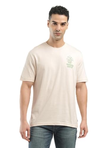 Image of Levi's Men's Cotton Regular Fit Graphic Print Crew Neck T-Shirt