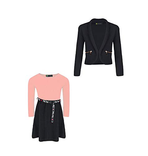 LOTMART TIK Tok - Giacca da ragazza con tasche con...