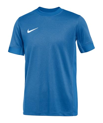 Sweatshirt Nike unisexe bleu pour rester au sec pendant les entraînements de foot