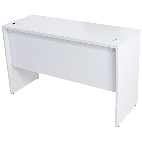 Amazon.co.jp: パソコンデスク 学習机 W120×D45×H73.3 幕板付き