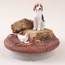Conversation Concepts Miniature American Fox Hound Candle Topper Tiny One 