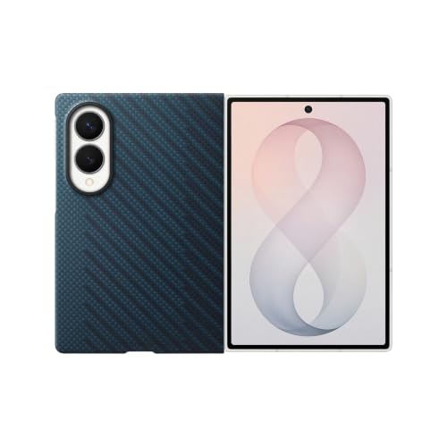 Samsung Carbon Magnet Case per Galaxy Z Fold8, Blue