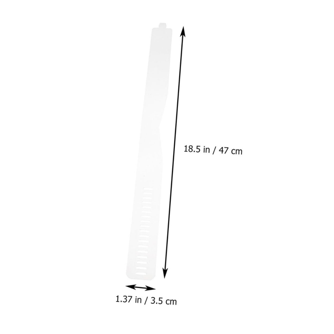 BESPORTBLE Collar Strips 80pcs Plastic Collar Fixing Strips Collar Sticker for Shirt Collar Support Fixing Supplies