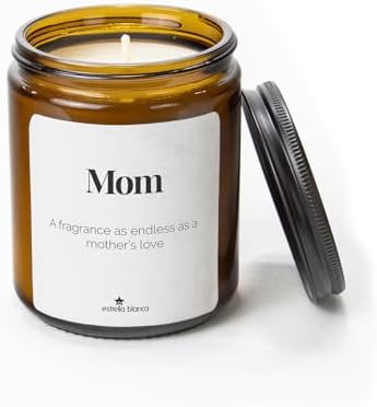 9oz Vanilla Scented Candle, Gift for Mom, Birthday Gifts from Dau...