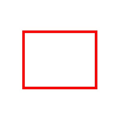 ALLboards Magnetic Document Frame A3 Red, Clear Document Poster Holder for Metallic Surfaces, Magnetic Document Sleeve