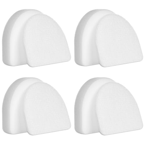 HOUSEMAX AZ4002 Filters for Shark POWERDETECT Upright Vacuum Cleaner AZ4000 AZ4002 AZ4000C, 4 Foam & 4 Felt Replacement Filters Compare to Part #XFFKAZ4000