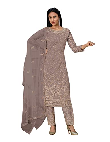 Image of Delisa Indian Pakistani traditional Eid Party Plus Size ready to wear salwar kameez suit Dress for women with dupatta-2088