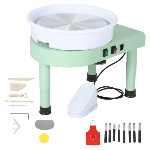 14in Pottery Wheel with Foot Pedal