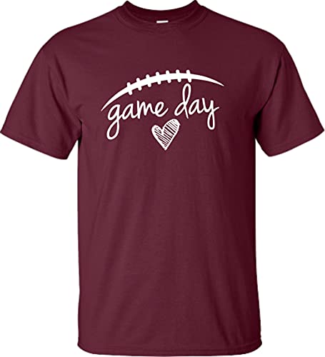 Go All Out Adult Game Day Football T-Shirt3
