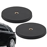 Soportes para Barras de Luz,Juego de 2 Piezas con Base Magnética para Sujeción Fuerte | Soportes con Roscado Interno para Instalación de Luces y Accesorios - Para Automóviles, SUV, RV, Tractores Y Otr