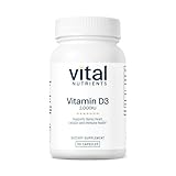 Vital Nutrients - Vitamin D3 2,000 IU - Supports Calcium Absorption and Bone Health - Gluten Free - 90 Vegetarian Capsules per Bottle