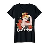 Rockabilly Rockabella Rockera Mujer Rock & Roll Camiseta