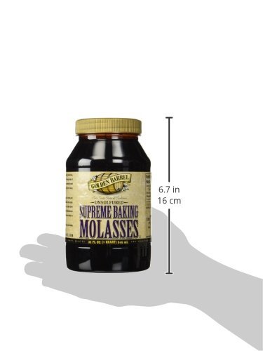 Golden Barrel Unsulfured Supreme Baking Molasses, 32 Oz. Bottle (Pack Of 2) #TOP3