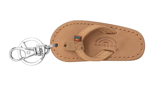 Image of Rainbow Sandals Leather Sandal Key Chain
