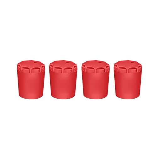 FackLOxc 4 tapas protectoras de silicona para extremo de caña de pescar, fundas protectoras elásticas para el extremo de la caña de pescar, protector de cola