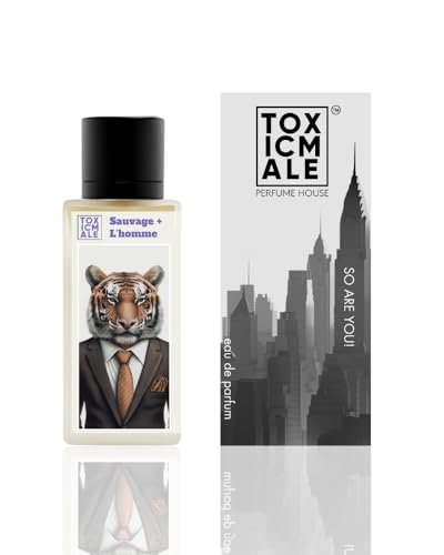 Image of TOXICMALE Sauvage + L?homme | Perfect Long lasting Men's perfume for Office | perfumes for men | Gift for him | TMA17 | 50 ml perfume | TM Perfume House