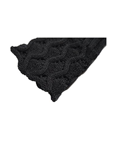 Image of uxcell Women's Knitted Design Solid Warm Thick Knee High Length Ribbed Leg Warmers