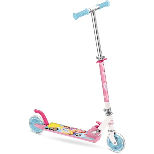 Trottinette en aluminium pliable fille avec hauteur réglable pour grandir avec elle