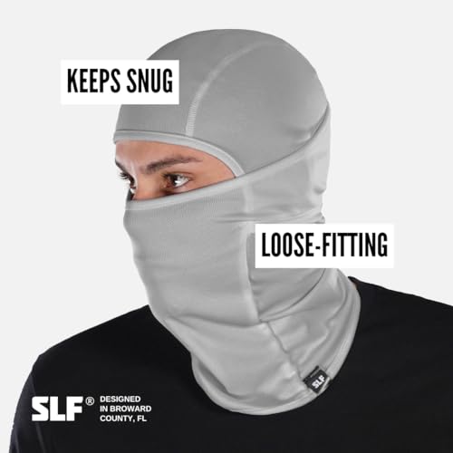Image of SLEEFS Balaclava Face Mask Men & Women - Loose Fit, Breathable Ski Mask Shiesty for Football, Cycling - All Weather Use