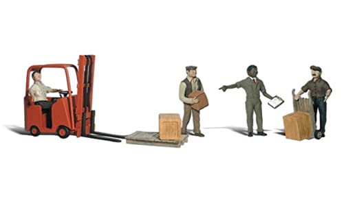 Woodland Scenics A2744 Workers with Forklift O WOOU2744