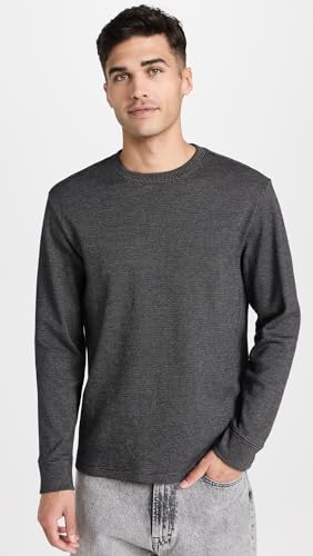 Vince Men's Textured Thermal Crew Top2