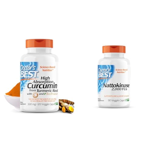 Dr. Best High Absorption Curcumin with BioPerine & Nattokinase