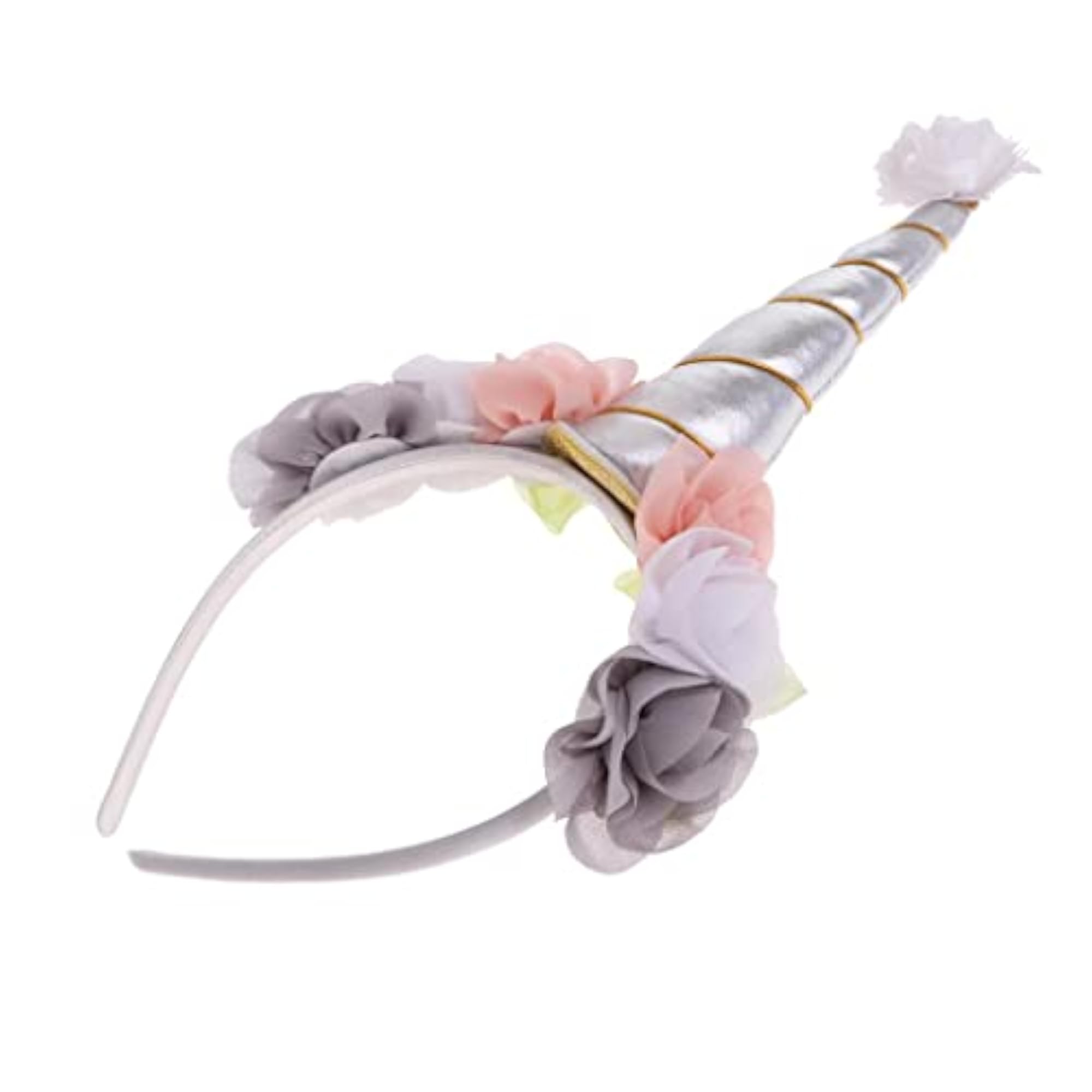 Floral Unicorn Horn Ear Headband, Children's Costume Accessory