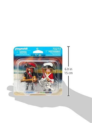 PLAYMOBIL 70273 DUO Pack Pirate Et Soldato Della Marina Réel EUR 11,35 PLAYMOBIL 70273 DUO Pack Pirate Et Soldato Della Marina Réel EUR 11,35