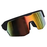 Lunettes de soleil HD: Les lentilles utilisent un matériau haute définition qui bloque efficacement la lumière nocive et la lumière du soleil flagrant, vous offrant une vision plus claire des activités de plein air.