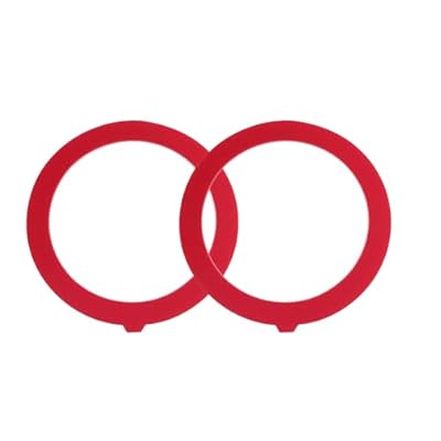 Flush Valve Seal for Kohler, Compatible Kohler Flush Valve Seal,Silicone Material Toilet Ring Seal GP1059291, Canister Flush Valve Toilet Tank Gasket, Toilet Tank Parts Gasket(2-Pack)