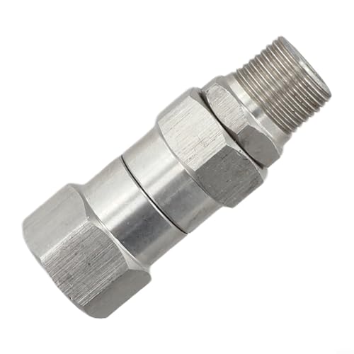 Conector de manguera de jardín de acero inoxidable de 3/8 pulgadas para herramienta de lavado de automóviles y equipos de limpieza al aire libre