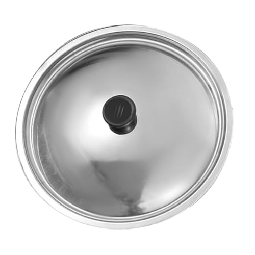 Zerodeko Tapa de Inoxidable para Olla y Sartén Tapadera Multiusos de Limpiar Agarre Compatible con Cocción al Hervir y Cocer al Vapor