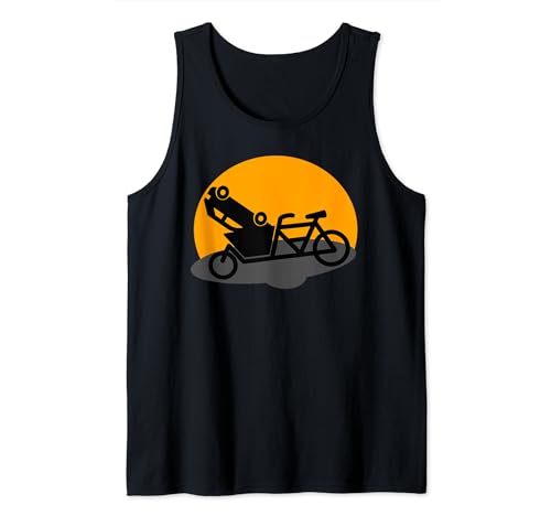 Lastenrad elektro Fahrrad Rad Bike Geschenk Tank Top