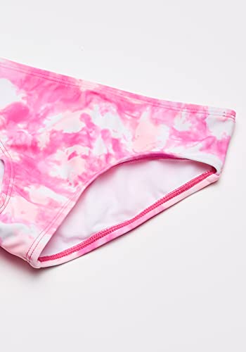 Kanu Surf Girls' Mahina UPF 50+ Beach Sport Halter Bikini 2-Piece Swimsuit, Seafoam Pink, 64