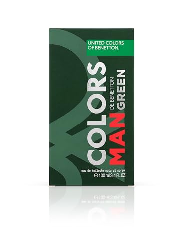 Miniatura 3 de Benetton, Green From United Colors, Eau De Toilette Para Hombre, Larga Duración, Fragancia Fresca, Elegante, Atractiva Y Masculina, Notas De Madera, Cítricos Y Vetiver, 100 Ml