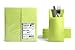 Produktbild 50 Airlaid Besteckservietten fertig gefaltete Servietten mit Schlitz 40x40 cm Stoffähnlich 1/8 Falz Premium Qualität Bestecktasche Hochwertig Stoffoptik Kiwi Grün Limette