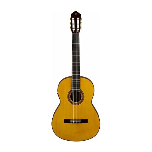Yamaha CG-TA Nylon String TransAcoustic Guitar with Chorus and Reverb, Classical, Vintage Tint