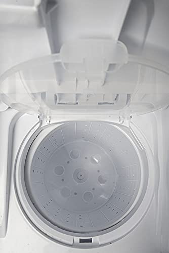 Lavadora de Roupas 10Kg Twin Tub 2 em 1 Lava e Centrifuga Branca (Branca 220v)