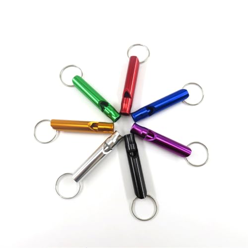 Set-of-7-Extra-Loud-Whistles-for-Camping-Hiking-Hunting-Outdoors-Sports-and-Emergency-Situations-Sturdy-but-Light-Aluminium-Key-Chain-Signals-08-inch