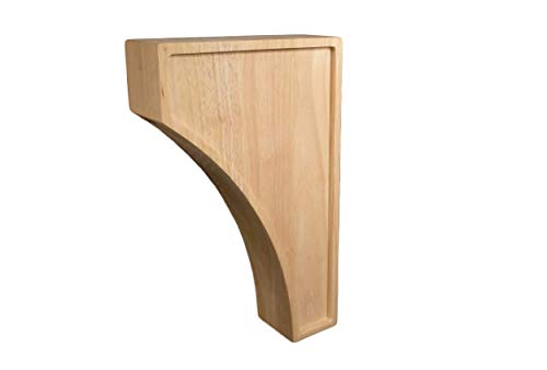 Bingltd - 14" Corbel Traditional Rubberwood Bracket - 1 Pc (C-004-L-Rw) #TOP9