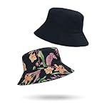 Roxy Women's Jasmine Paradise Reversible Bucket Hat – 100% Cotton, Lightweight & Packable Hat for Beach or Festival - Image 4