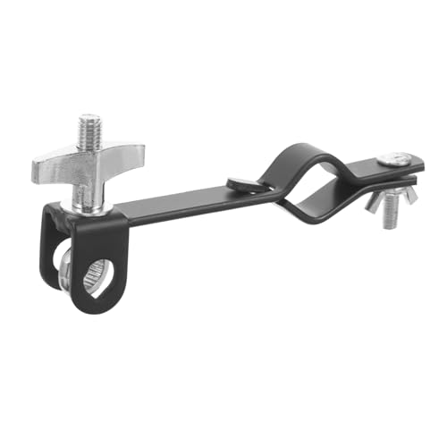 Totority Cowbell Holder for Drums Mounting Block Clamp Drum Cowbell Mounting Bracket Sturdy Design