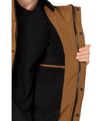 Image of Levi's Men's Soft Shell Sherpa Lined Hooded Bomber Jacket