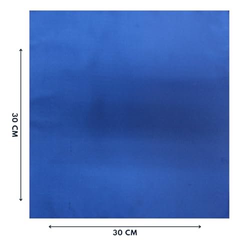 Image of LEONARDI Men's Solid Pocket Square | 30cm x 30cm | Smooth texture | Microfiber | Pack of 1 |