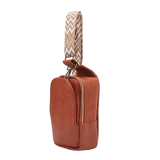 Bolsa Tipo Tiracolo, Bolsa Tipo Tiracolo de Couro PU Multifuncional Bolsa Transversal Tipo Bolsa Feminina para Armazenamento de Fones de Ouvido (Marrom)
