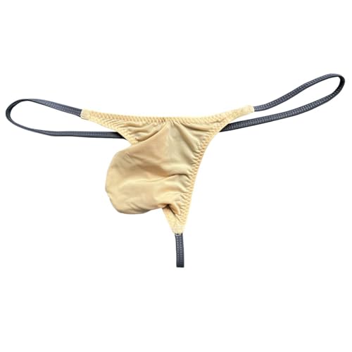 Men's G-String Sexy Charm Lightweight Thong 3D Pouch Underwear 3 Pack3